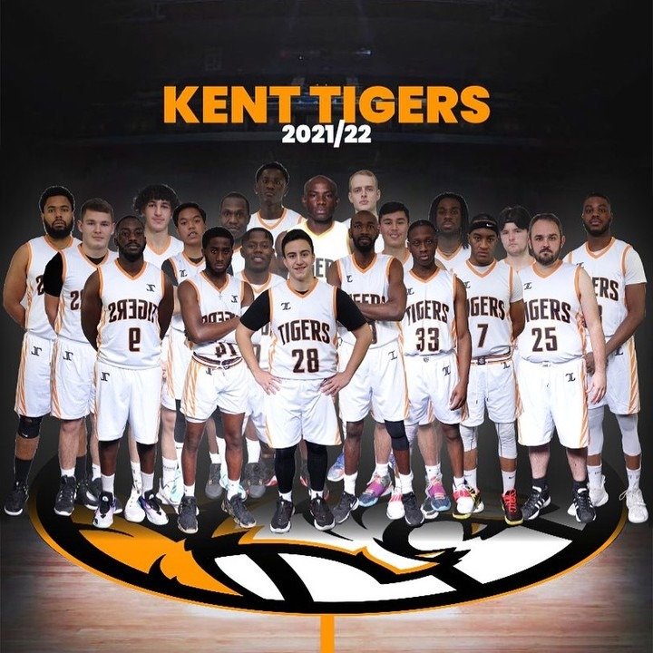 Kent Tigers 2021/22 team